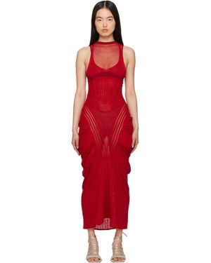 Isa Boulder Rider Maxi Dress - Red