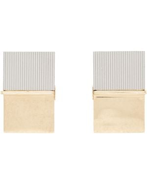 Acne Studios Notepad Earrings - Black