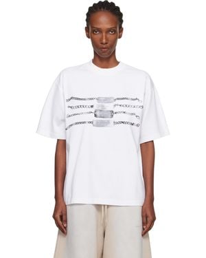 Alexander Wang Oversized Graphic T-Shirt - White