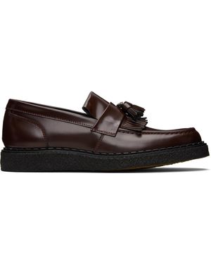 Fred Perry Flâneurs Bourgogne À Pampilles Édition George Cox - Noir