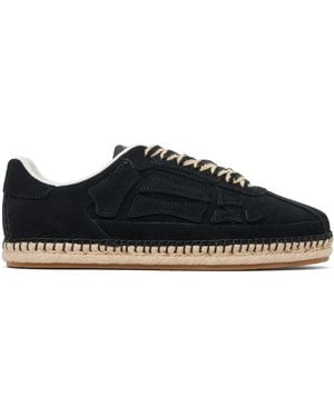 Amiri Pacific Bones Espadrilles - Black