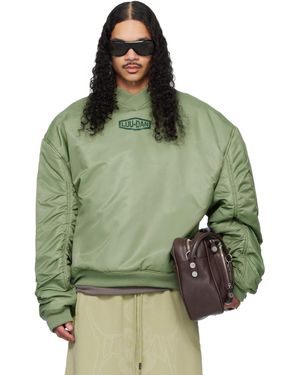 Lu'u Dan Unibomber Sweatshirt - Green