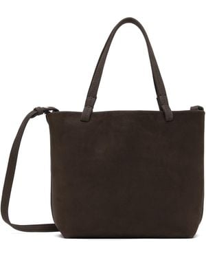 The Row Small Park Tote - Black