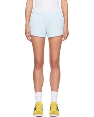 Sporty & Rich International Disco Shorts - Blue