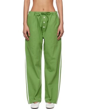 Bode Italia Trousers - Green