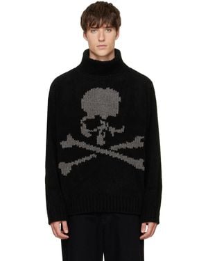 Mastermind Japan Cashmere Turtleneck - Black