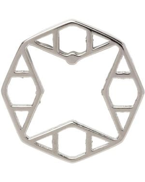 1017 ALYX 9SM シルバー Circle シングルピアス - メタリック
