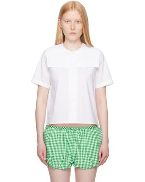 Sandy Liang Drew Shirt - Green