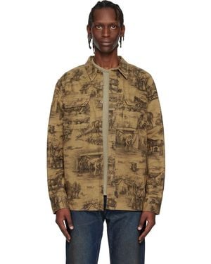 RRL Printed Denim Shirt - Multicolour