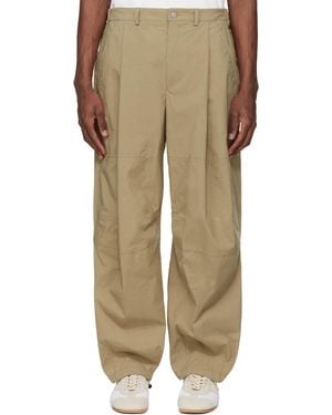 Mordecai Khaki Combat Trousers - Natural
