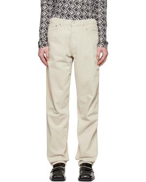 Bless jeansfrontjogger Joggers - White