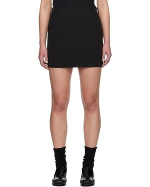 Wynn Hamlyn Sophia Miniskirt - Black