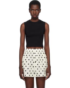 Flore Flore Esmé Crop Tank Top - Black
