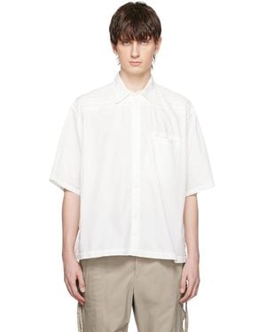 Undercoverism Saddle Shoulder Shirt - White