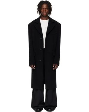 【関税込み】LU'U DAN ブラック Tokko L-D コート Lu'u Dan メンズ ジャケット & コート | SSENSE 日本