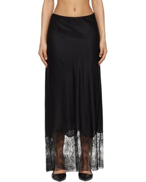 Holzweiler Leila Lace Maxi Skirt - Black