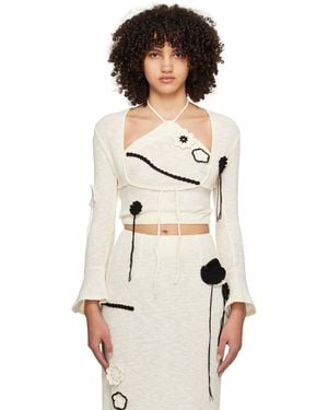 Kijun Off- Sophie Cardigan - Natural