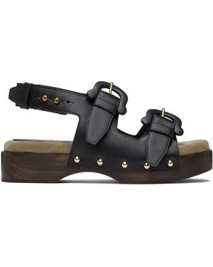 Nanushka Sandales Mahalia Noires