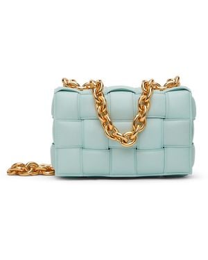 Bottega Veneta ブルー Padded Cassette チェーンバッグ - マルチカラー