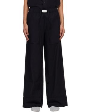 Entire studios Pyjama Lounge Trousers - Black