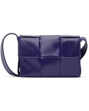 Bottega Veneta パープル ミニ Cassette バッグ - マルチカラー