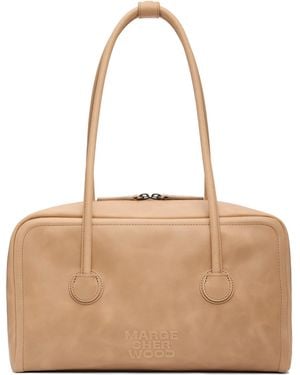 Marge Sherwood Soft Boston Bag - Natural