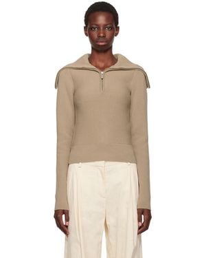 REMAIN Birger Christensen Zipped Collar Sweater - Multicolour