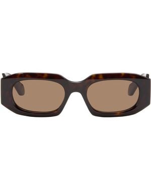 Alaïa Rectangular Sunglasses - Brown
