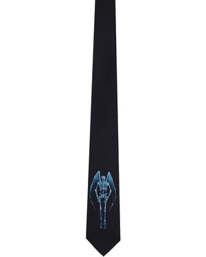 Our Legacy Graphic Tie - Black