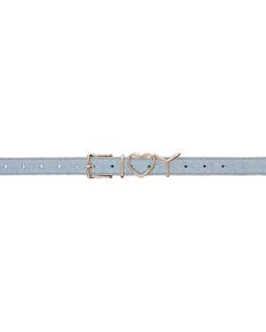 Y. Project Y Heart 25Mm Belt - Black
