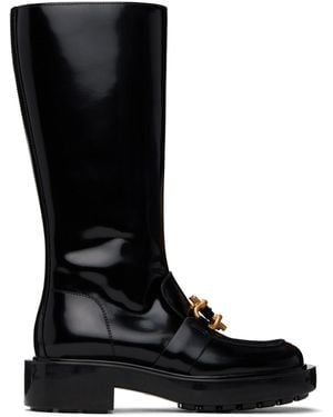 Bottega Veneta Black Monsieur Boots