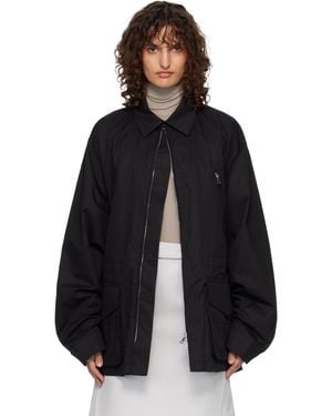 Rier Cotton Suit Field Jacket - Black