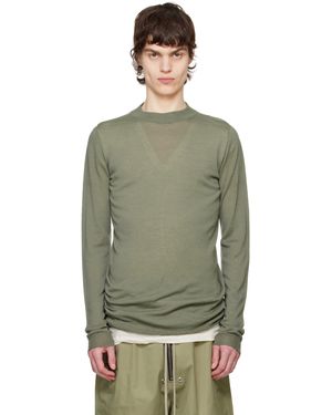 Rick Owens グリーン Hollywood Level Lupetto プルオーバー