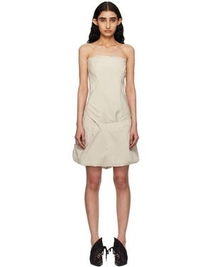 OTTOLINGER Off- Deconstructed Minidress - Black