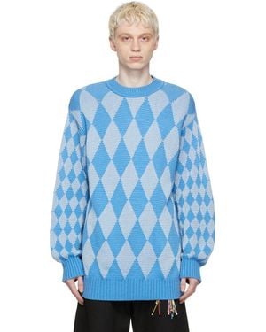 Columbia Ssense限定 Shradha Kochharエディション ブルー セーター