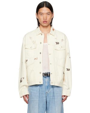 Isabel Marant Off- Jango Denim Jacket - White