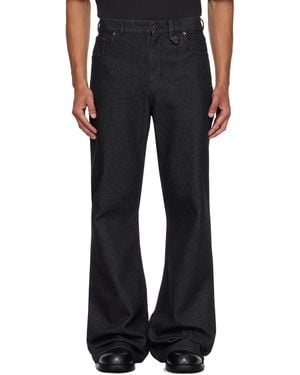 Egonlab Samy Wide Leg Jeans - Black