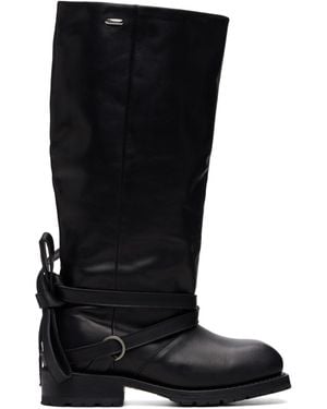 Our Legacy High Engine Tall Boots - Black