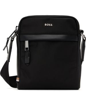 BOSS ブラック リポーターバッグ