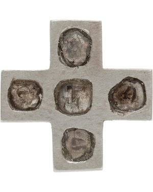 Parts Of 4 Plus Mega Pavé Earring - Gray