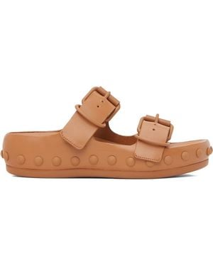 Ecco Natacha Ramsay-Leviエディション タン Studded Two サンダル - ブラック