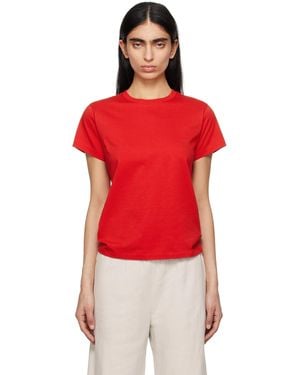 The Row レッド Florie Tシャツ
