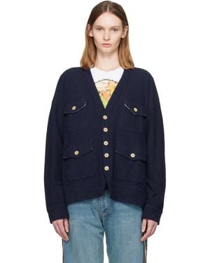 Undercover Up2E4802 Cardigan - Blue
