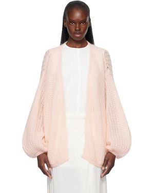 TOTEME Puffed Cardigan - Pink