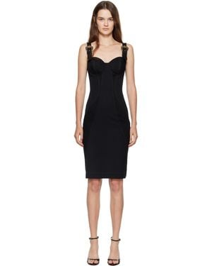 Versace Jeans Couture Vestiti Telo Slouchy Minidress - Black