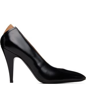 Jil Sander Alma Heels - Black