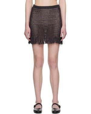 THE GARMENT Egypt Miniskirt - Black