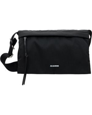 Jil Sander ブラック Soft メッセンジャーバッグ