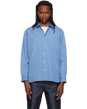 A.P.C. Malo Logo Shirt - Blue