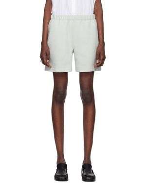 Rier Short Gris En Laine Vierge - Noir